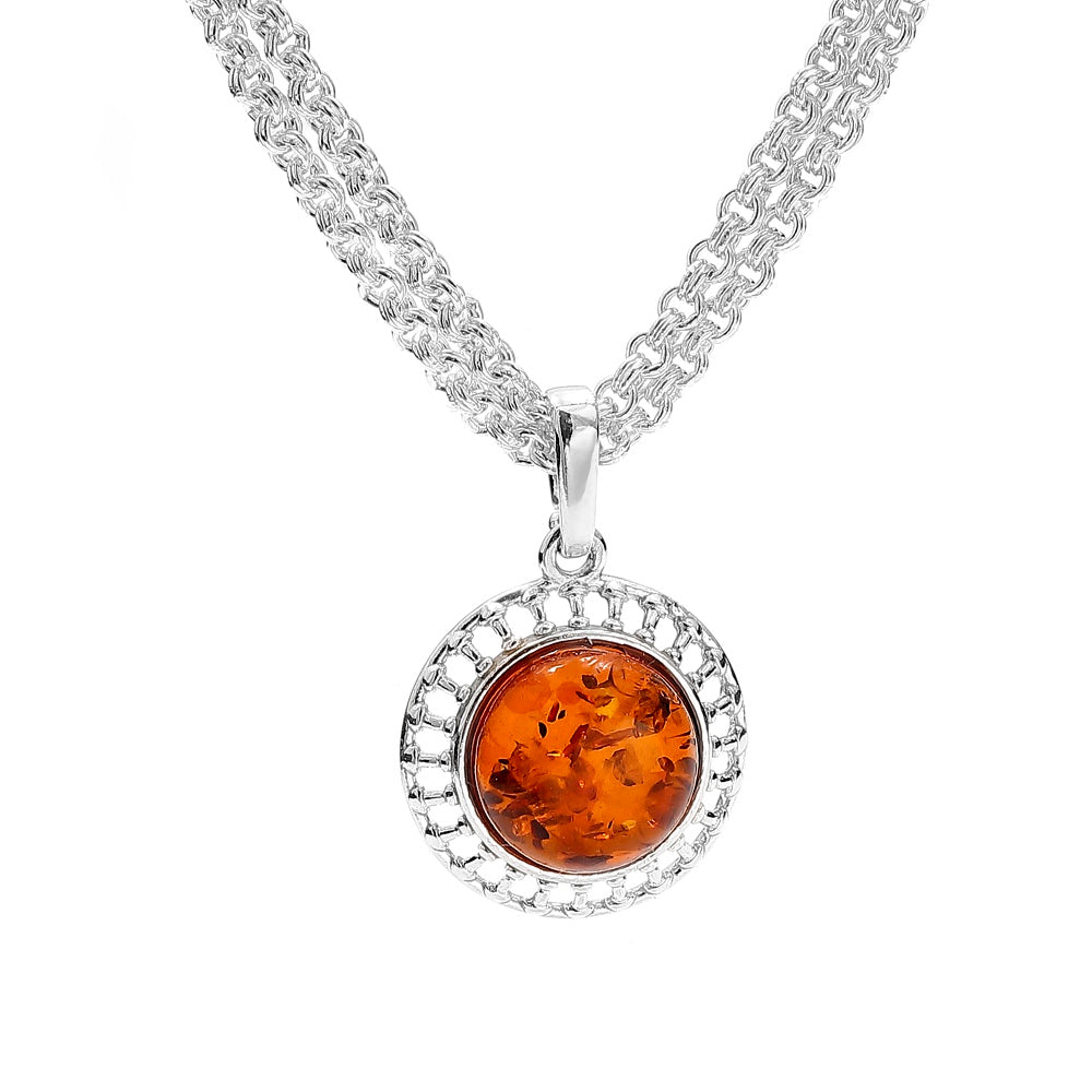 The Double Baby Plate Necklace S
