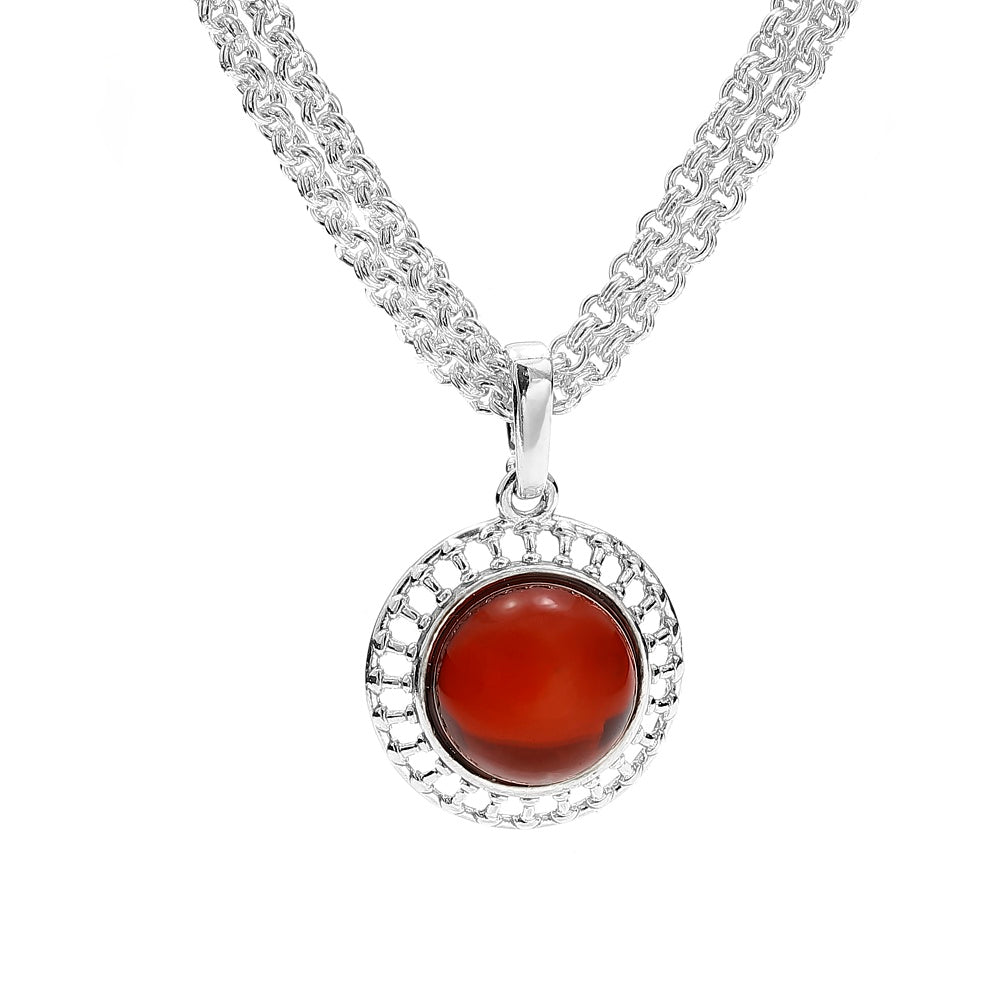 The Double Baby Plate Necklace S