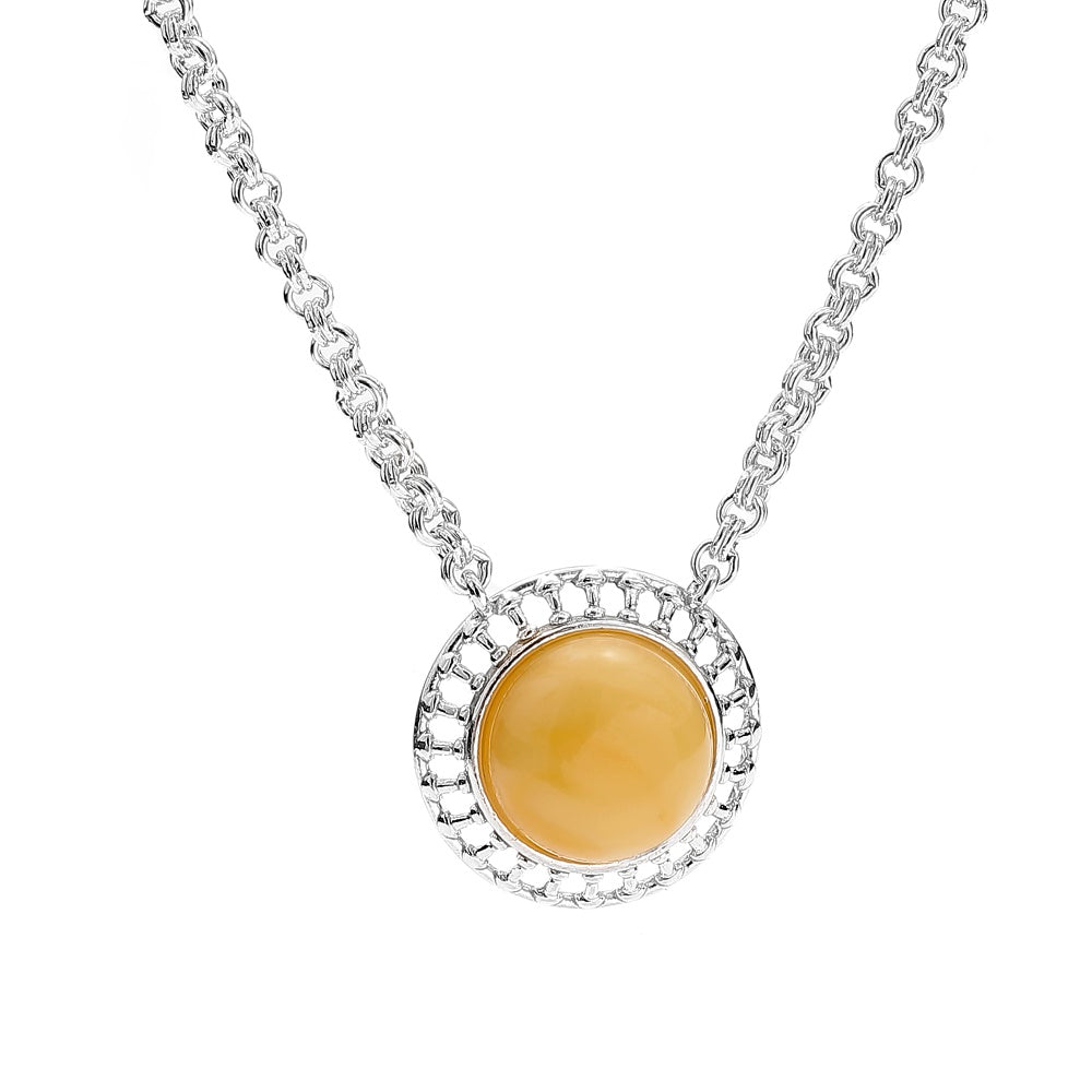 The Single Baby Plate Necklace S