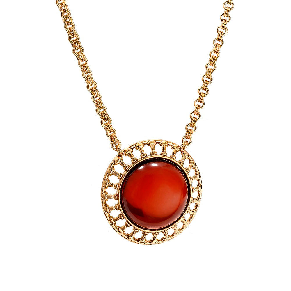 The Single Plate Necklace GP