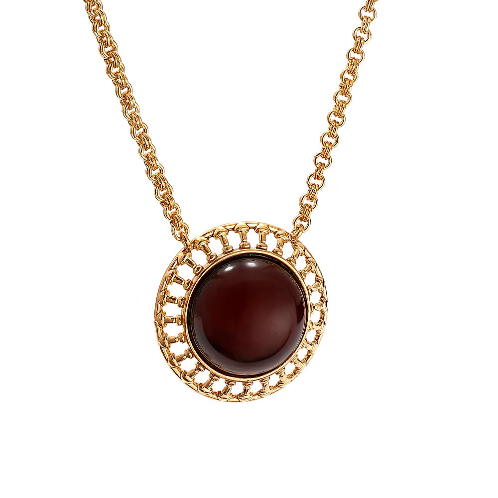 The Single Plate Necklace GP