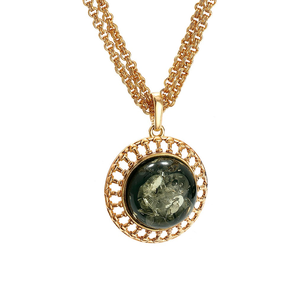 The Double Plate Necklace GP