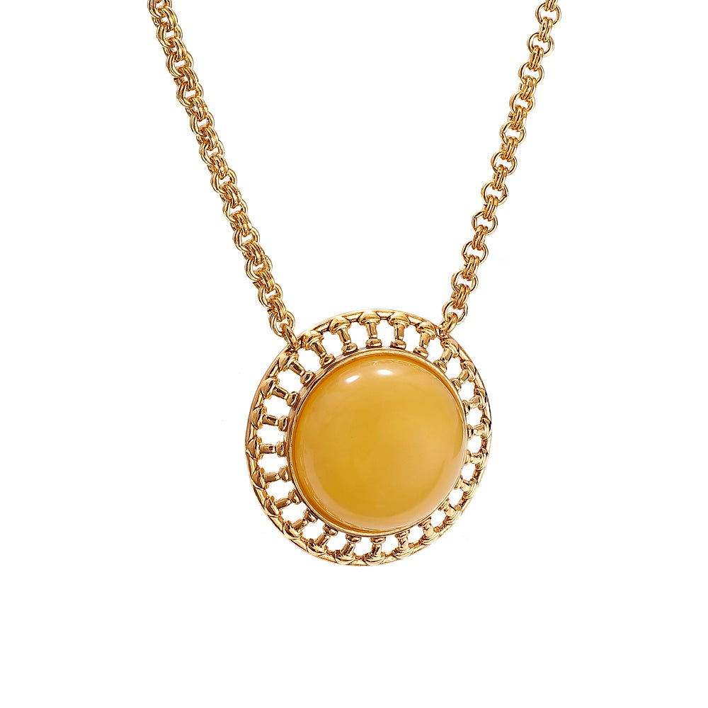 The Single Plate Necklace GP