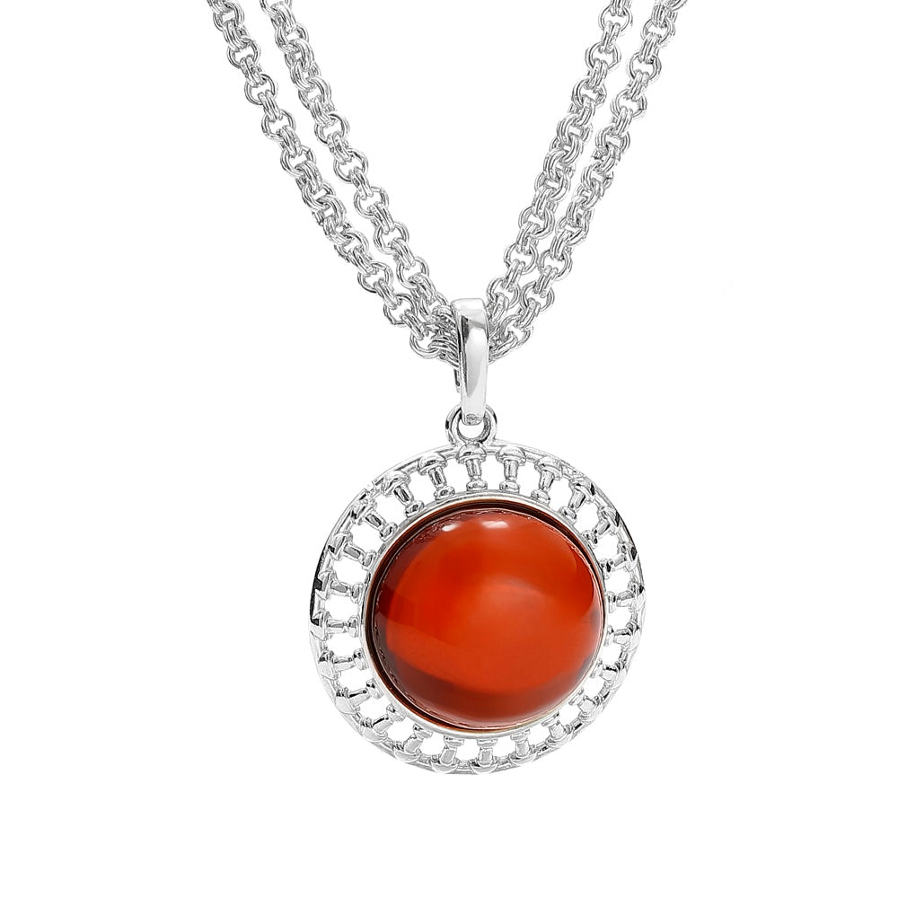 The Double Plate Necklace S