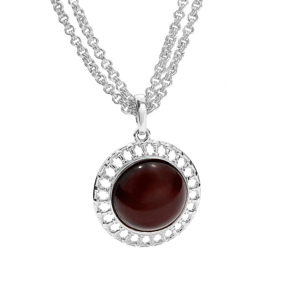 The Double Plate Necklace S