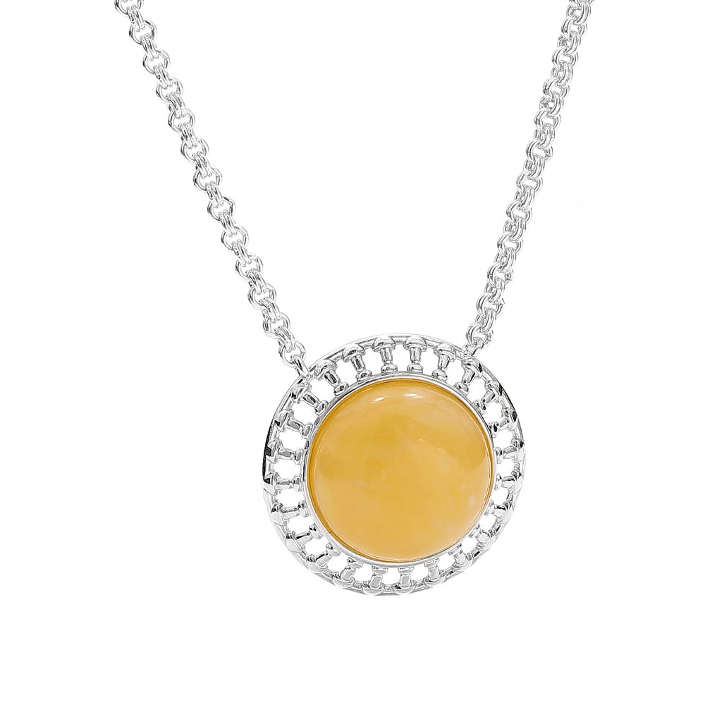 The Single Plate Necklace S